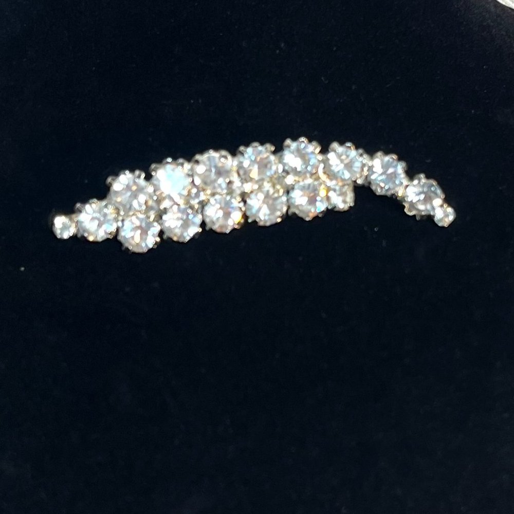 Antique Brooch with Crystals